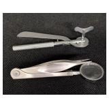 Jewelers Tools, metal magnifying tweezers &