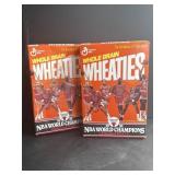 Whole Grain Wheaties 1991 Chicago Bulls Cereal Box