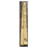 (4) 4 x 6 x 10 wooden planks/beams
