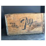 7Up bottle crate @You like it... it likes you'