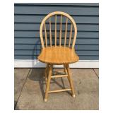 Maple bar stool