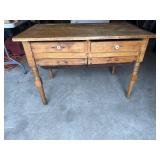 Antique Bakers Table aka Possum belly table