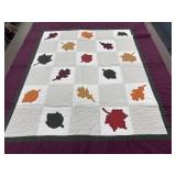 Fall Design Lap Quilt-51x61