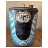 Vtg White Motor 5 gal. Oil can