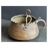 11.5' copper cauldron