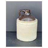 8.5' two tone stoneware jug