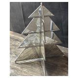Mirrored Christmas tree decoration