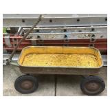 Vtg. Metal wagon