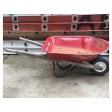 Vtg. Radio Flyer kid's steel wheelbarrow