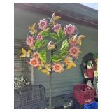 Hummingbird Wind spinner yard decor