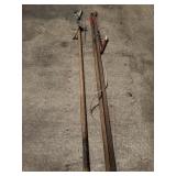2 tree trimming extension poles