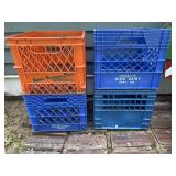 4 Dairy Milk Crates