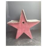 Wooden Star Birdhouse
