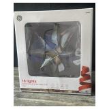 16 lights Capiz-style Star Tree Topper