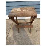Primitive folding table
