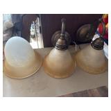 Frosted glass Light fixtures