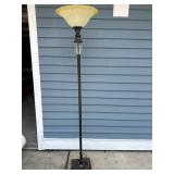 Torchiere Bronze Metal Floor lamp