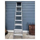 8ft aluminum step ladder