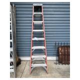 Keller Pro 8ft fiberglass ladder