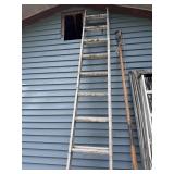 24ft aluminum extension ladder