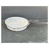 10' Blue & Gray Enamelware Pan