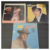 (3) Elvis Vinyl Record Albums: Frankie & Johnny,