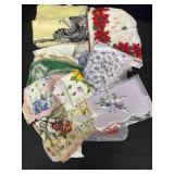 Vtg Lady Handkerchiefs