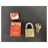 Yale & Towne Co. Padlock Super Pin Tumbler
