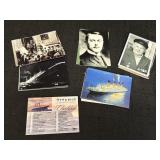 25 Dart Titanic Collector cards & checklist card,
