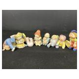 (8) Variety of porcelain Cabbage Patch Kids