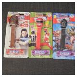 (3) Pez Candy Dispensers: Star Wars, Power