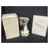 Vtg. bride and groom wedding cake topper &