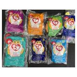 (7) 1998 McDonalds Ty Teenie Beanies, new.  #ï¿½s