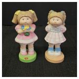 (2) 1984 Cabbage Patch Kids Porcelain Figurines