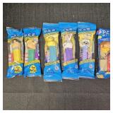 (6) Pez Candy Dispenser: Flintstones, Duck,