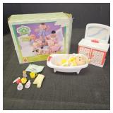 1990's Cabbage Patch Kids Bathtime Playset
