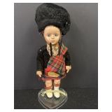 Vtg. Scottish souvenir doll
