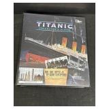 Titanic Collector's Album 3-ring binder set w/90