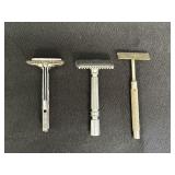 GEM Micromatic, DeHaven, & Christy Safety Razors