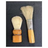 2 shaving brush