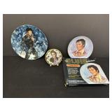 3 Elvis Collector Plates