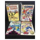 4 Comic books - Archie adventure series & Harvey