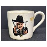 Hopalong Cassidy collectible mug by WS George