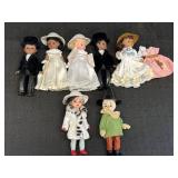 2002, 2003, & 2007 Madame Alexander Dolls from