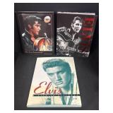 (3) Variety of Elvis Presley hardback books