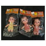 3 Elmar 'Sweet Susie' dime-store dolls in