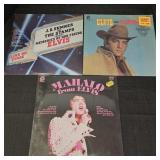 (3) Elvis Vinyl Record Albums: Flaming Star,
