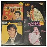 (4) Elvis Vinyl Record Albums: Golden Records,