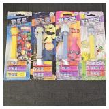 (4) Pez Candy Dispensers: Marvel, Witch, Trolls,