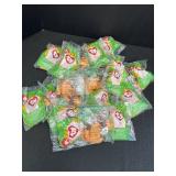 (19) 1998 McDonalds Ty Teenie Beanies #3, new.